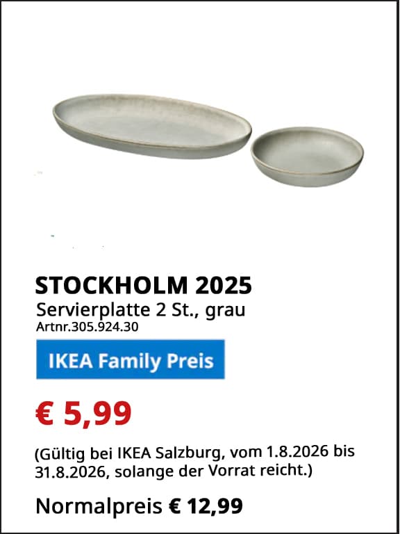 Family Angebot Salzburg August