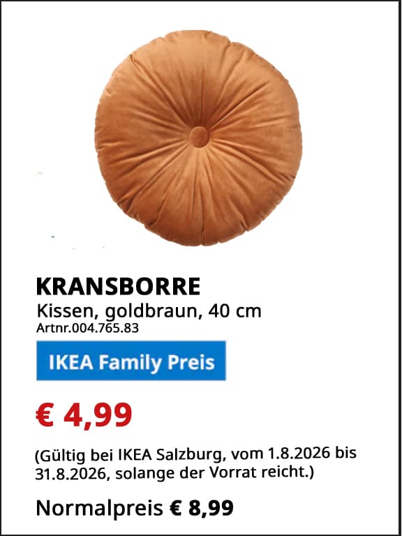 Family Angebot Salzburg August