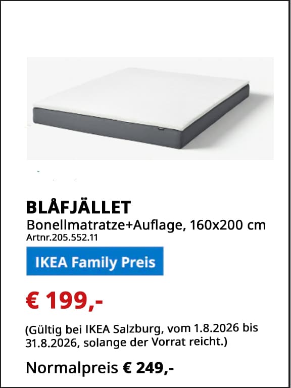 Family Angebot Salzburg August