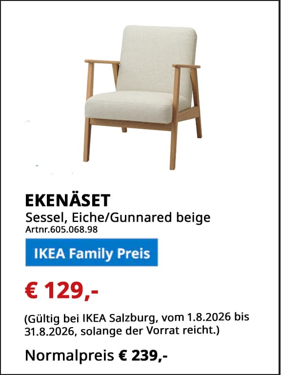 Family Angebot Salzburg August