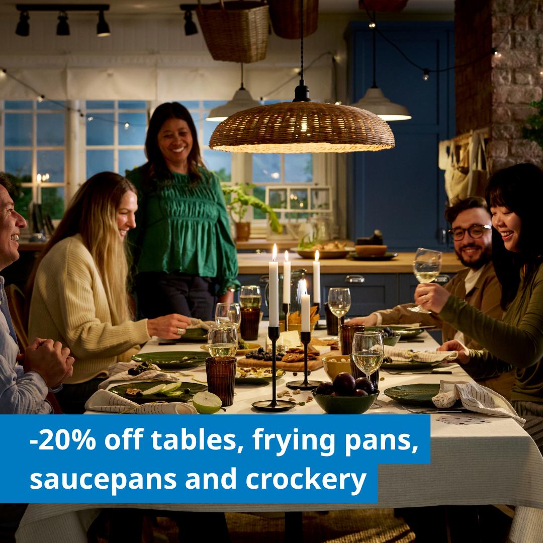 Family around a table