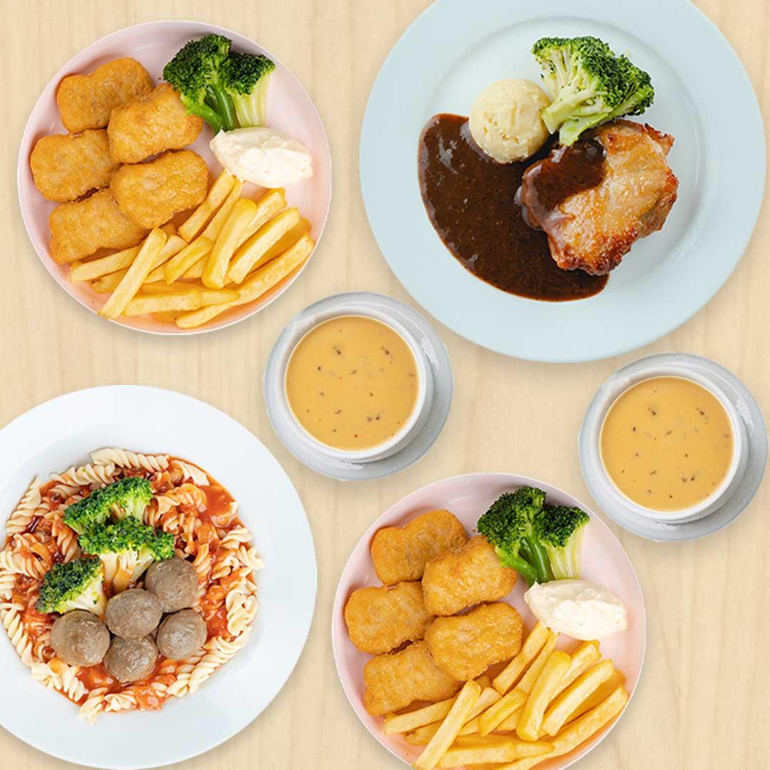 Family Combo at the Swedish Restaurant