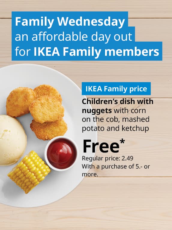 Family wednesday: an afforable day out for IKEA Family members