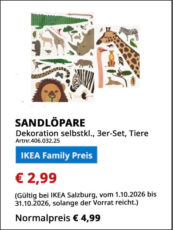Familyoffer Salzburg OKTOBER