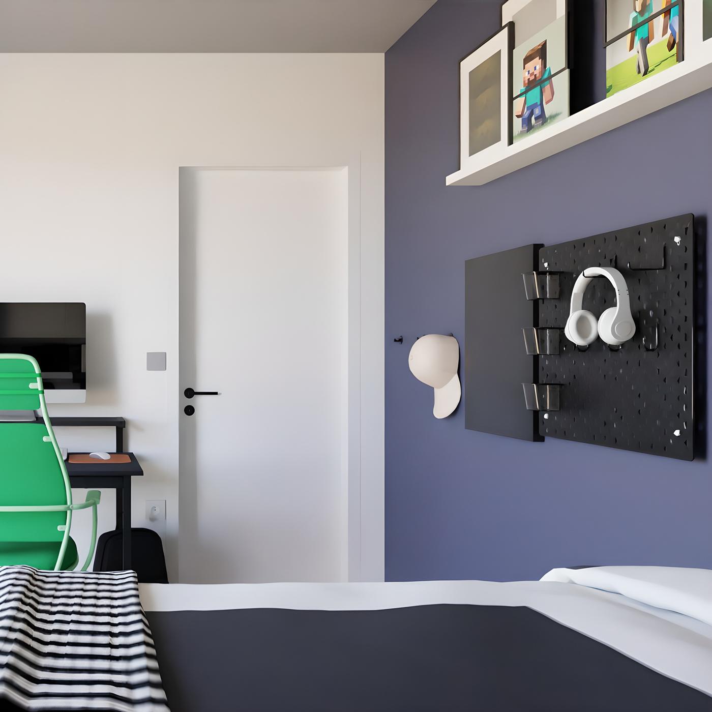 Fantovska otroška soba: postelja