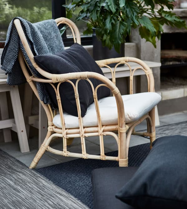 Fauteuil en rotin, ou le summum du confort