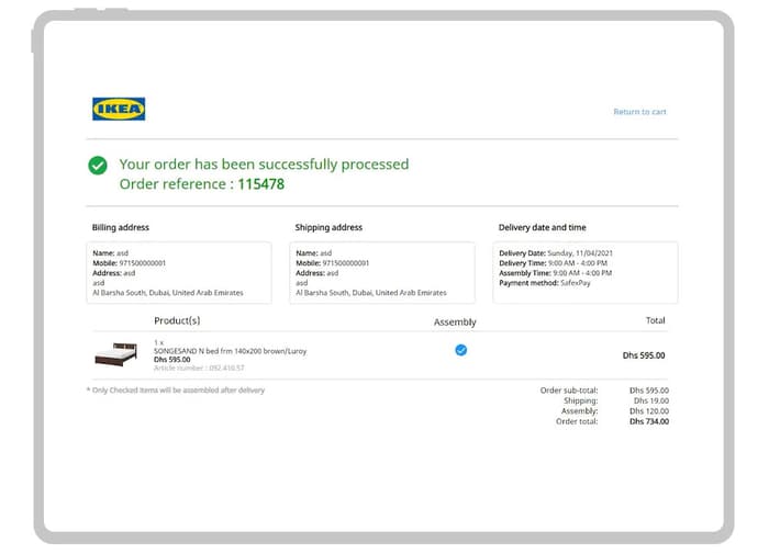 Buy now pay later IKEA