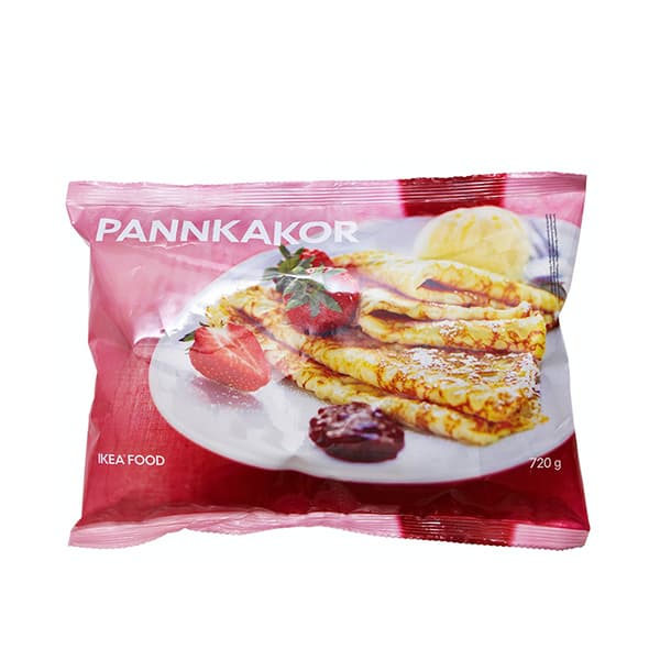 Ferdiglagde pannekaker.