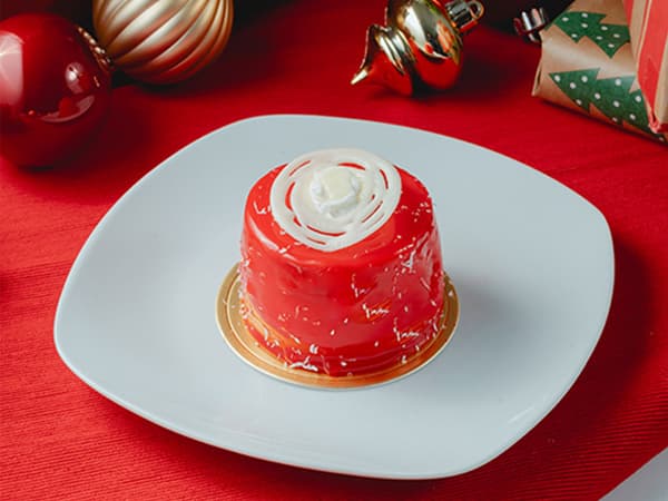 Festive Pandan Coconut Cake 