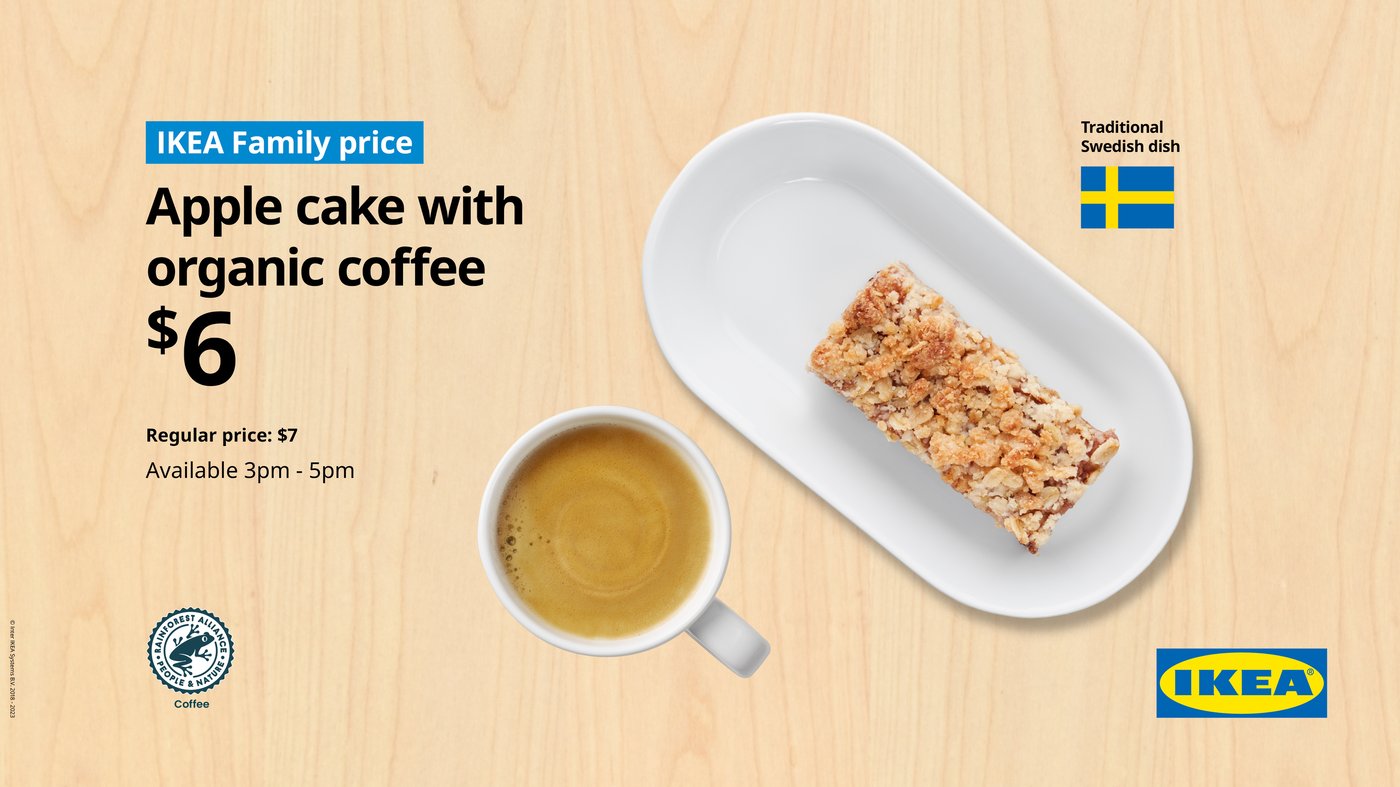 IKEA Dessert Menu Australia Restaurant Food Menu IKEA