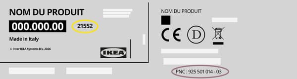 fiche signalétique