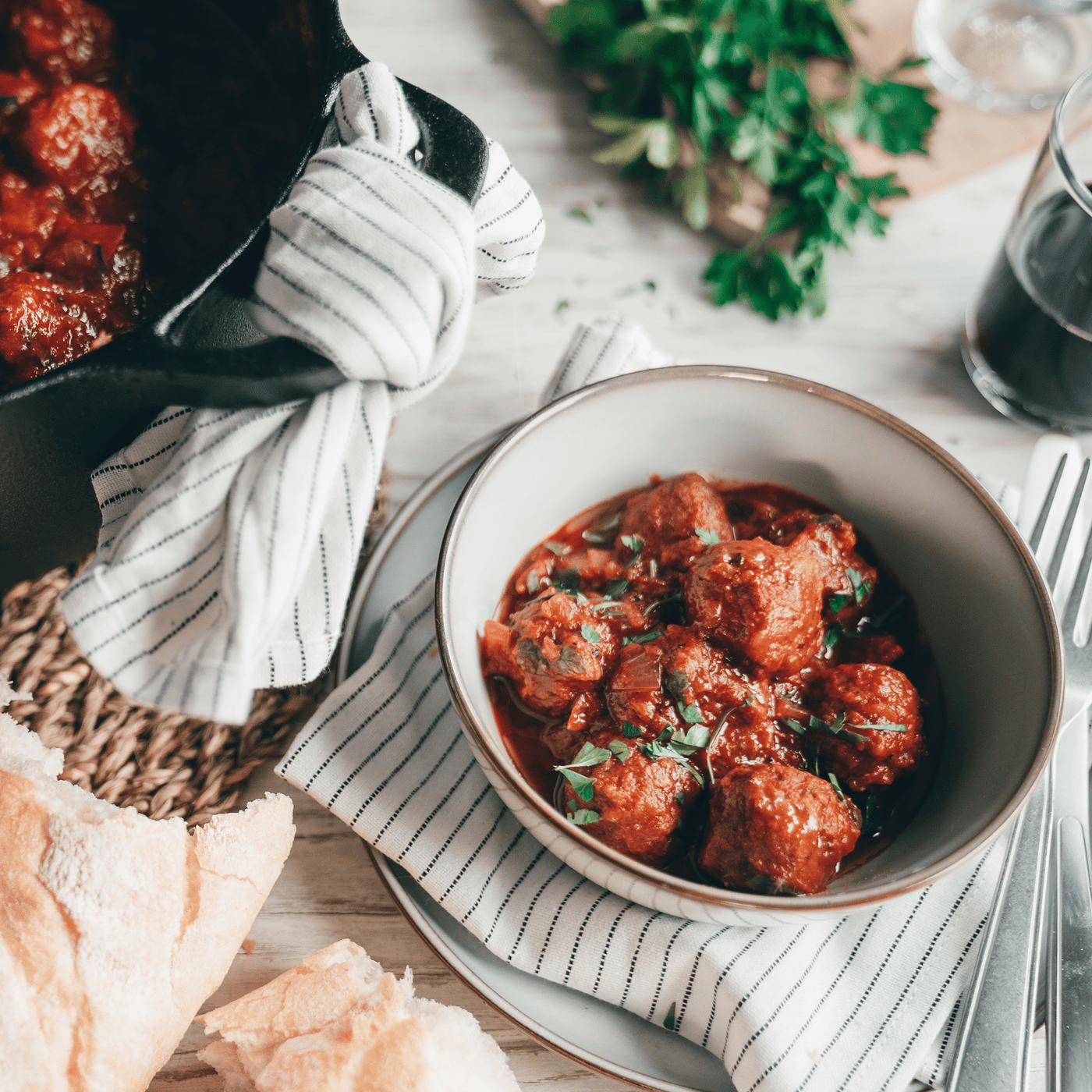 Fiery HUVUDROLL albóndigas @diejungskochenundbacken