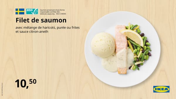 Filet de saumon