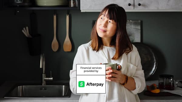 Financial services powered by Cash App Afterpay