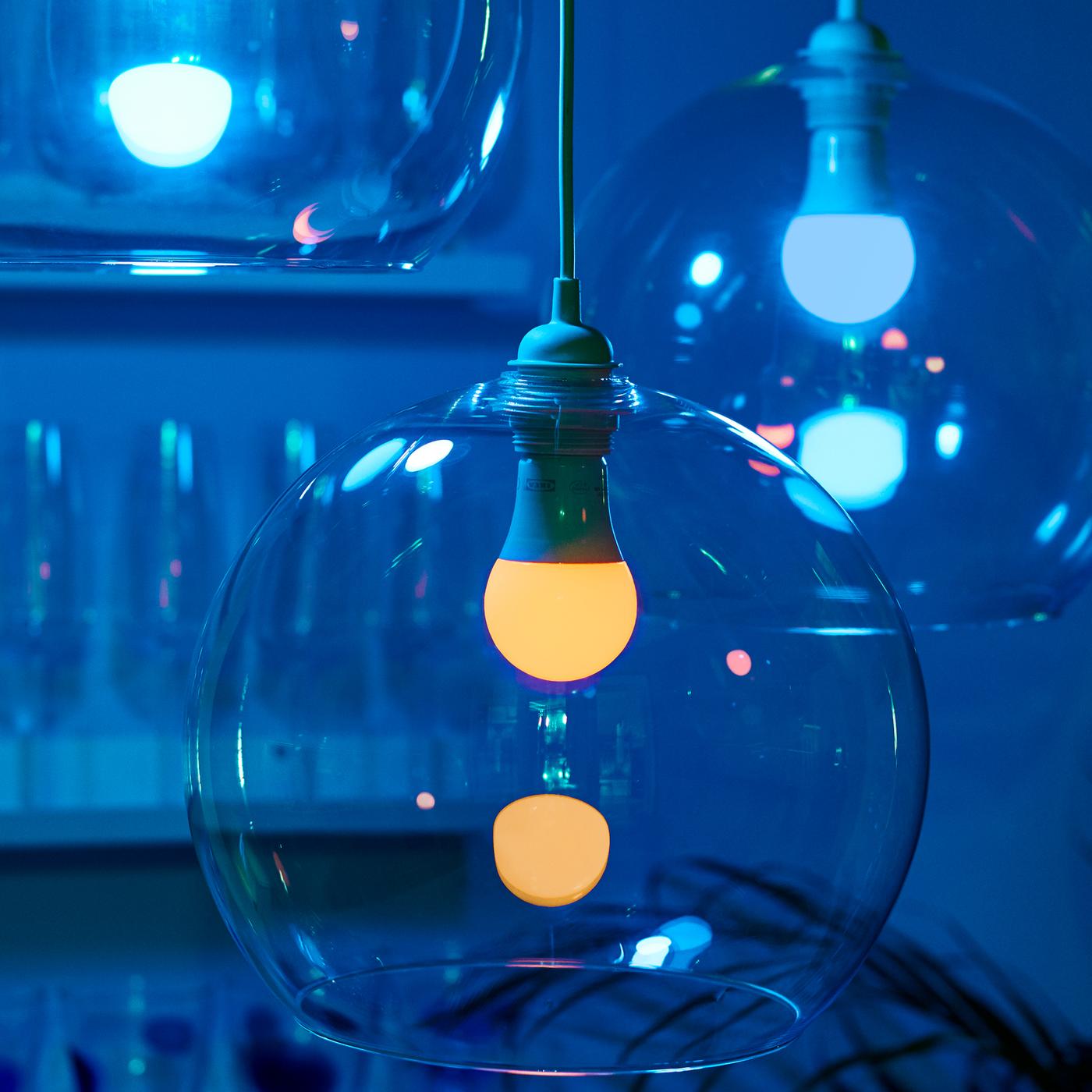 Finding the right light bulb.