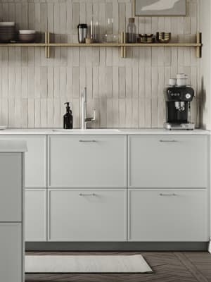 Finition ASPUDDEN grise 