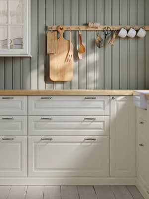 Finition BODBYN blanc cassé