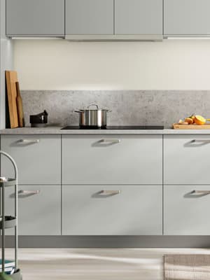 Finition HAVSTORP gris clair