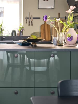 Finition KALLARP vert brillant