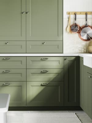 Finition verte AXSTAD gris-vert