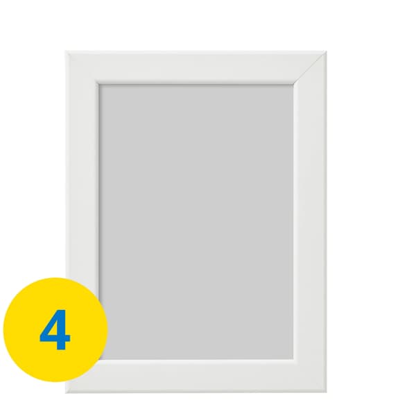 FISKBO frame, white.