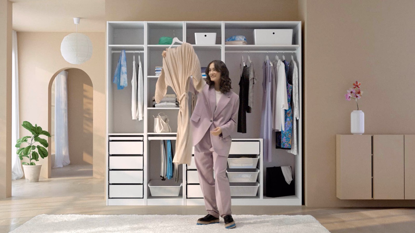 Fitted bedroom furniture IKEA