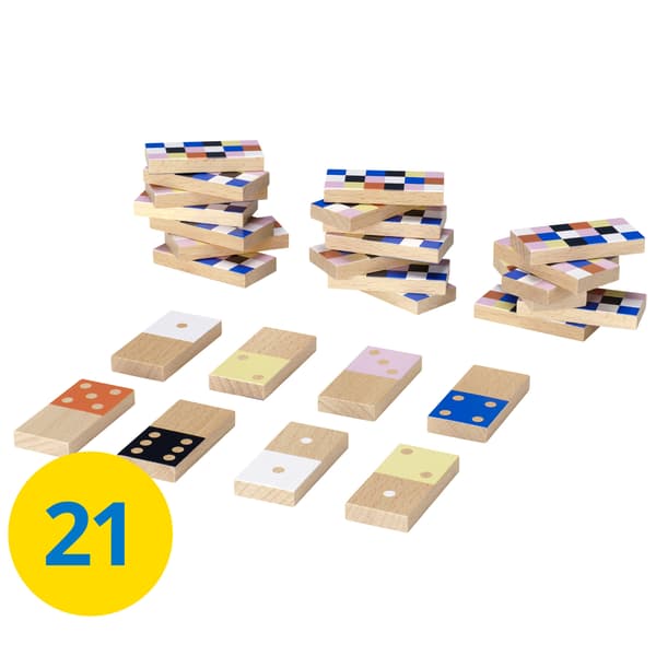 FJÄLLVRÅK domino game.