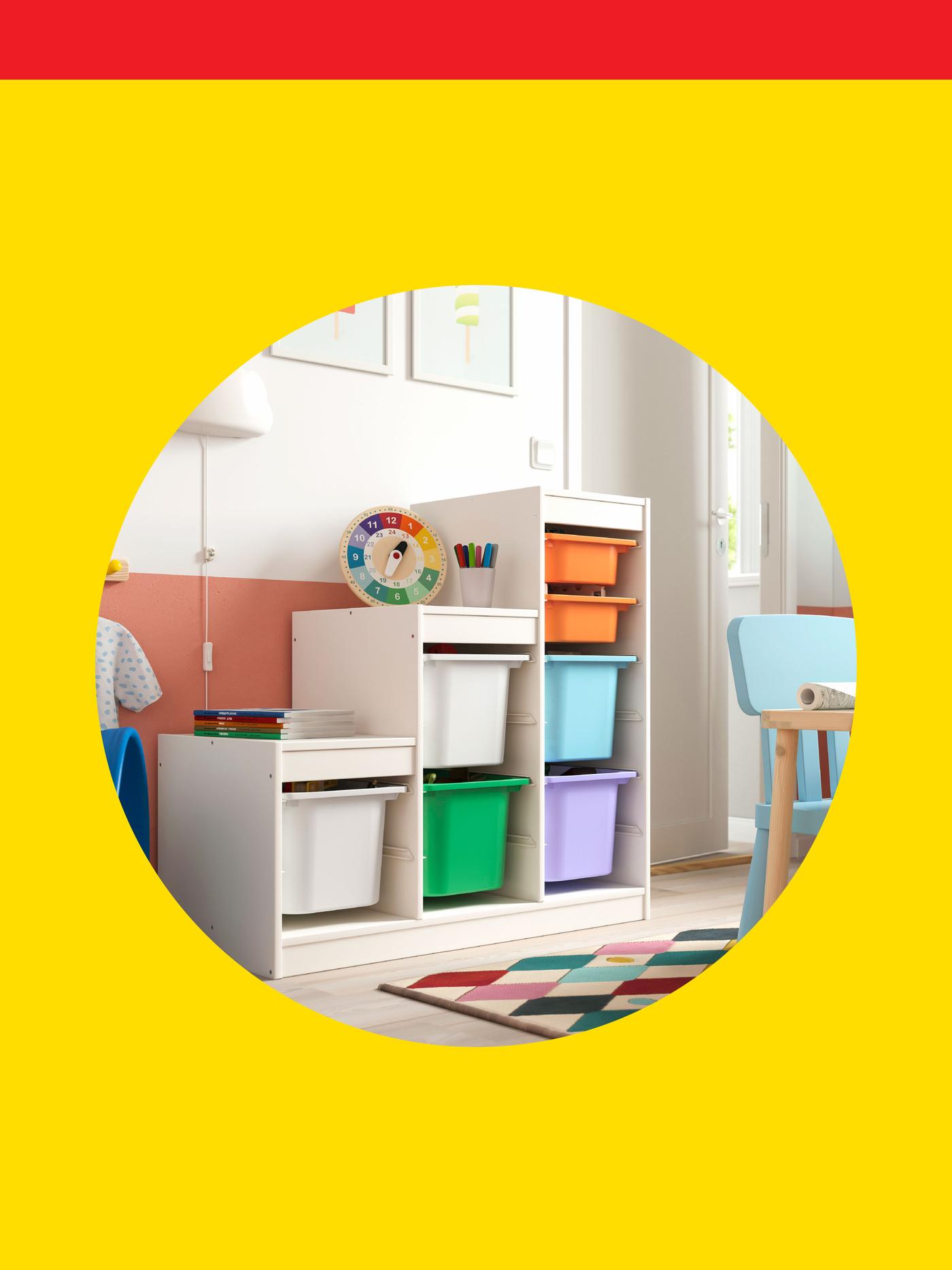 Flat 15% off on children's storage