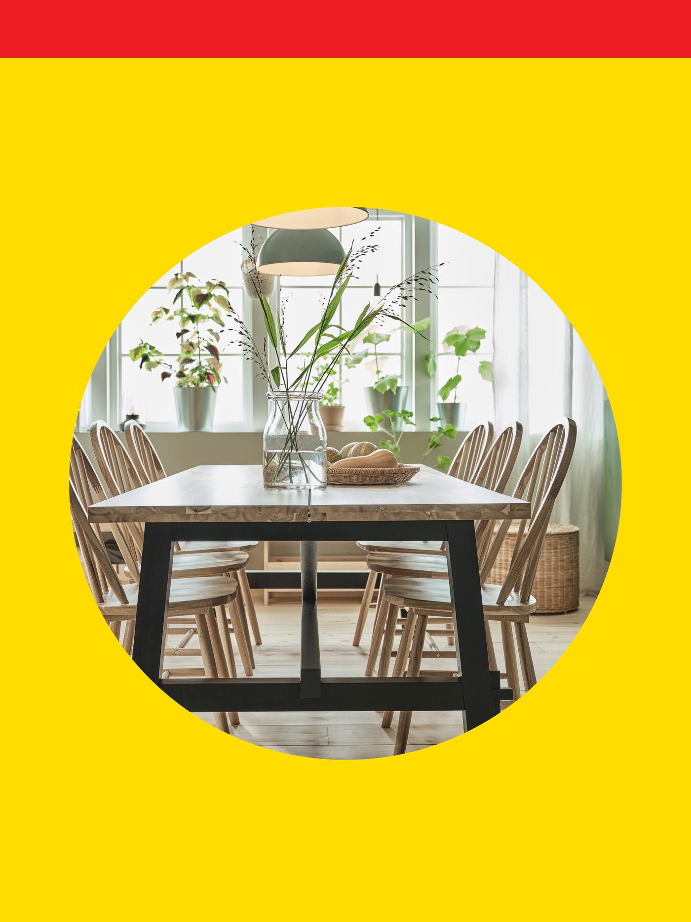 Flat 15% off on dining tables