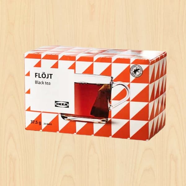 FLÖJT Black tea, 25 bags