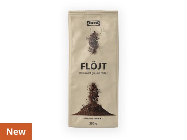 FLÖJT
Ground coffee, dark roast