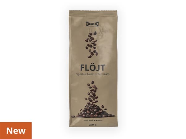 FLÖJT
Whole coffee beans, dark roast
