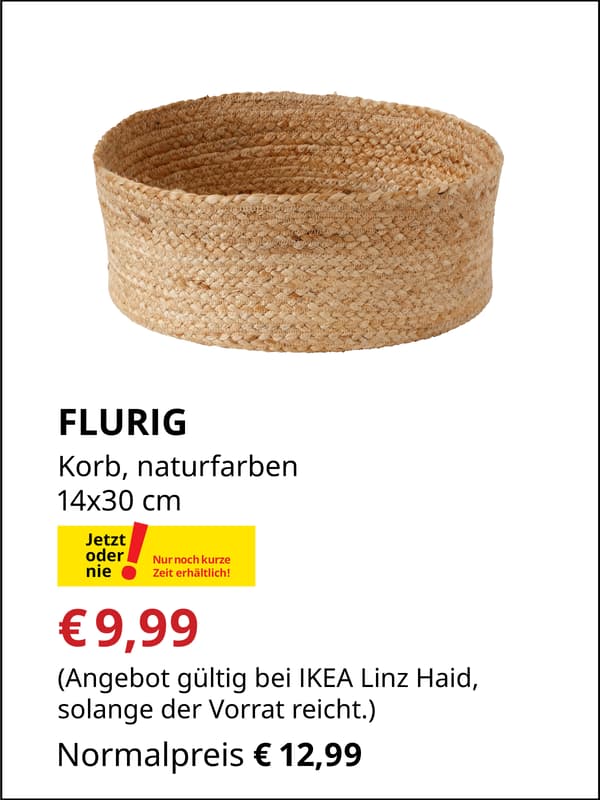 FLURIG, Korb, €9,99
