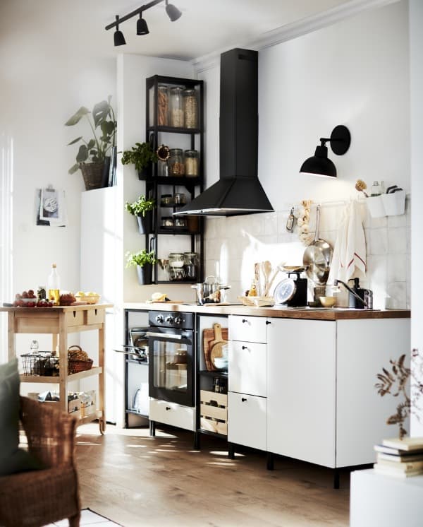 FÖRHÖJA Barek kuchenny, brzoza100x43 cm