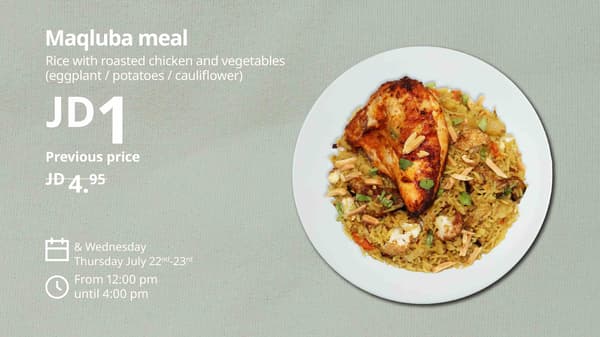 Food offer