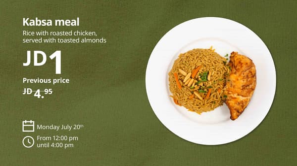 Food offer