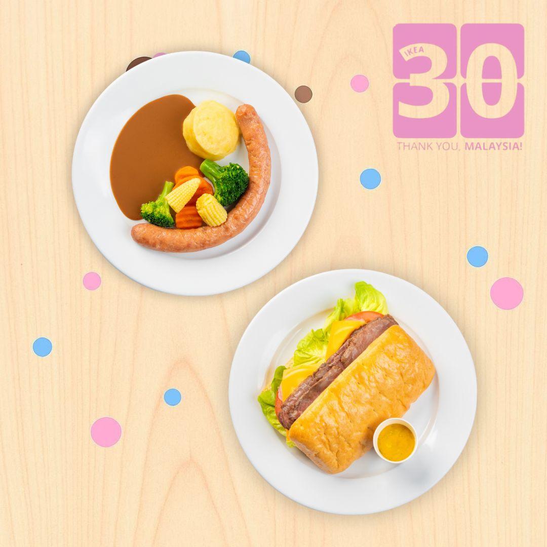 food promo Jumbo Chicken and Roast beef