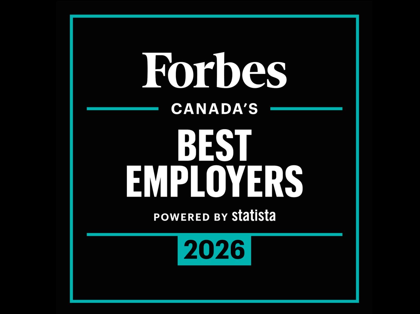 Forbes Canada's Best Employers 2026