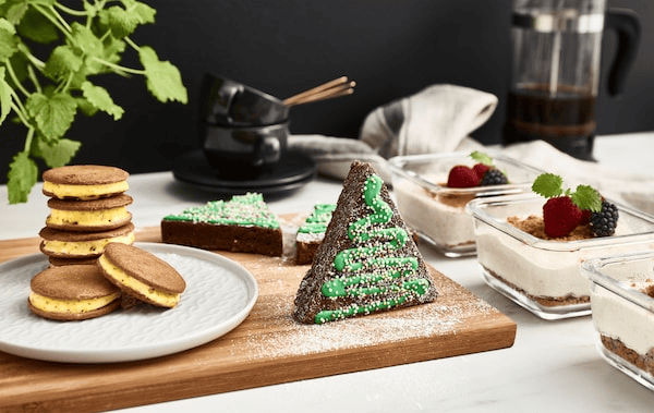 Forget last-minute baking for guests. This holiday season, be prepared with a few pre-made, frozen desserts that you can pull out when needed.