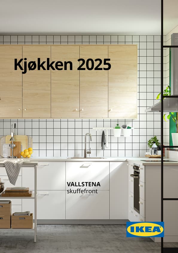 Forsiden for IKEAs kjøkkenbrosjyre.
