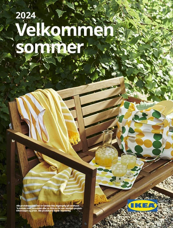 Forsiden for IKEAs utendørsbrosjyre.