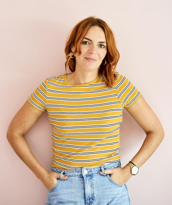 Fotografia da proprietária da casa Amélie.