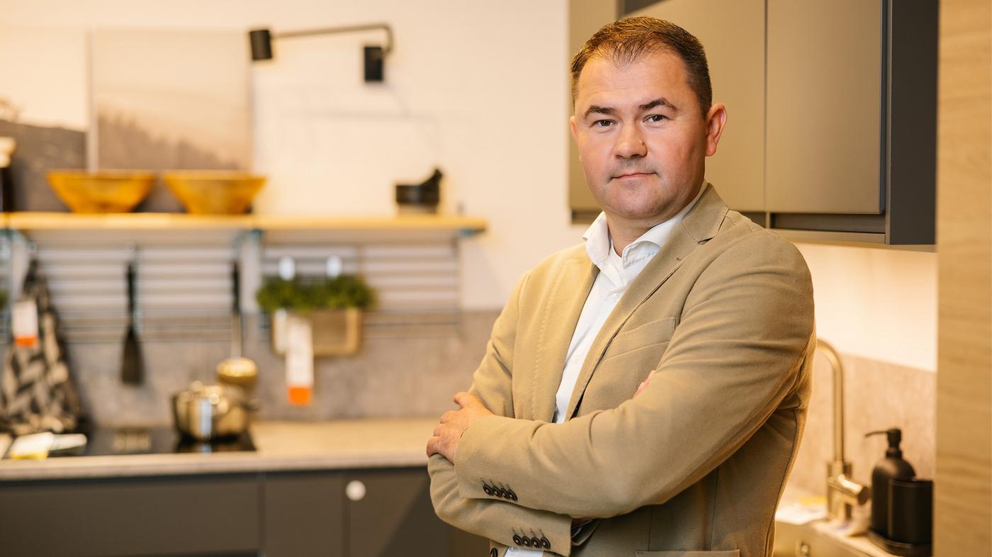 Fotografija Aleksandra Rajčevića, novog direktora tržišta u IKEA Srbija