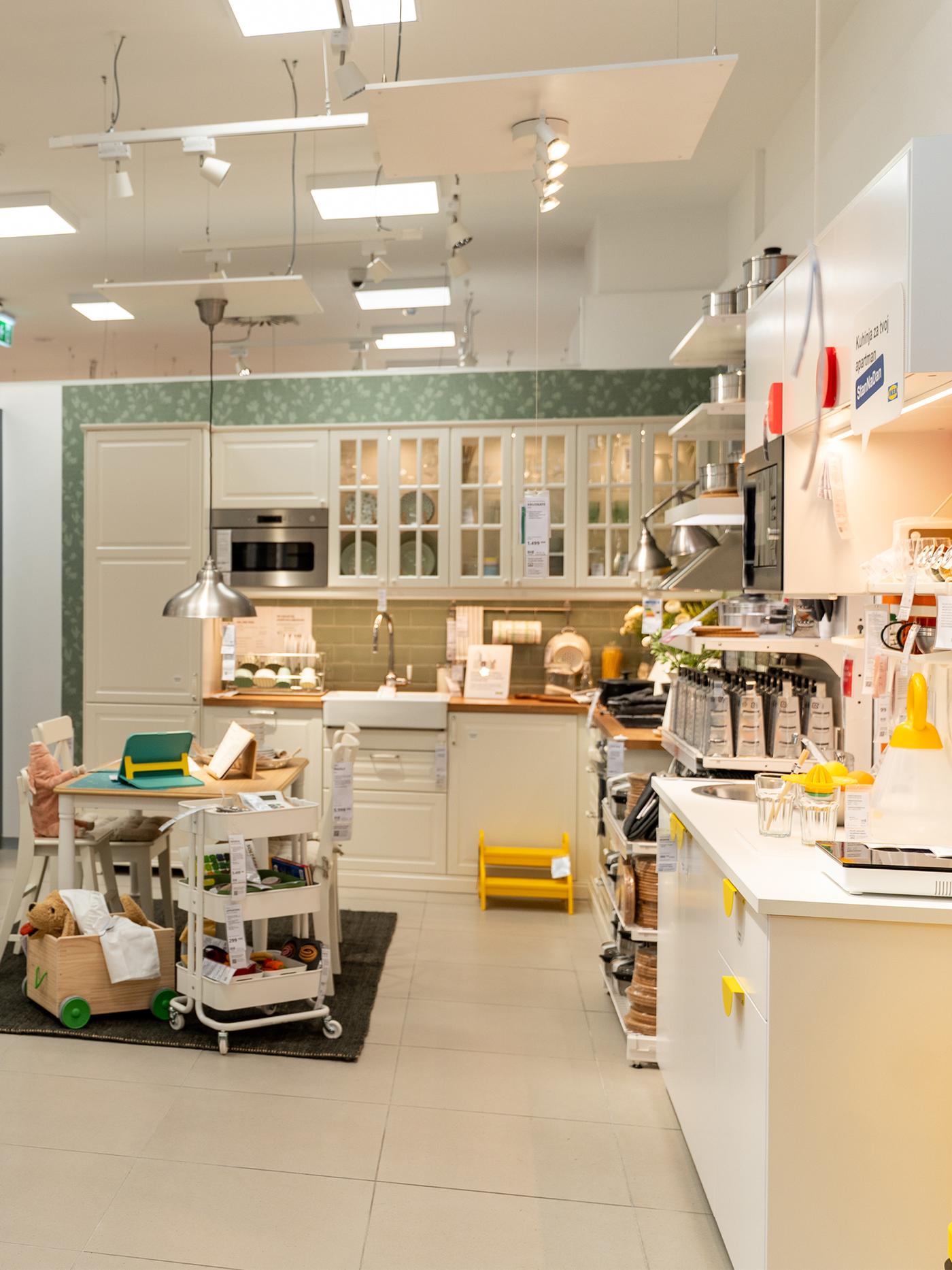 Fotografija kuhinje u Studiju za planiranje Novi Beograd.