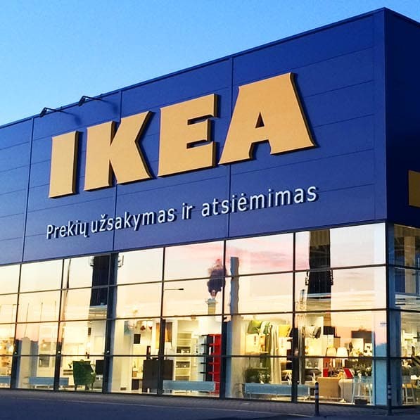Фотография пункта выдачи заказов и самовывоза из IKEA в Клайпеде.
