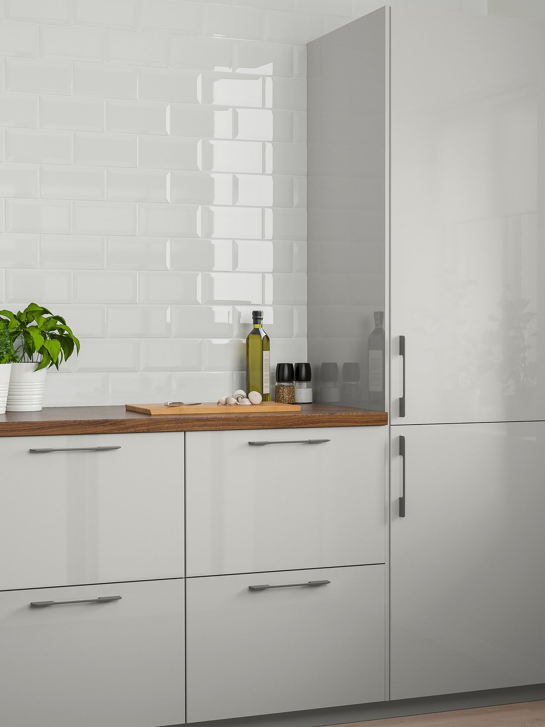 RINGHULT kitchen guide a lightgrey glossy dream IKEA