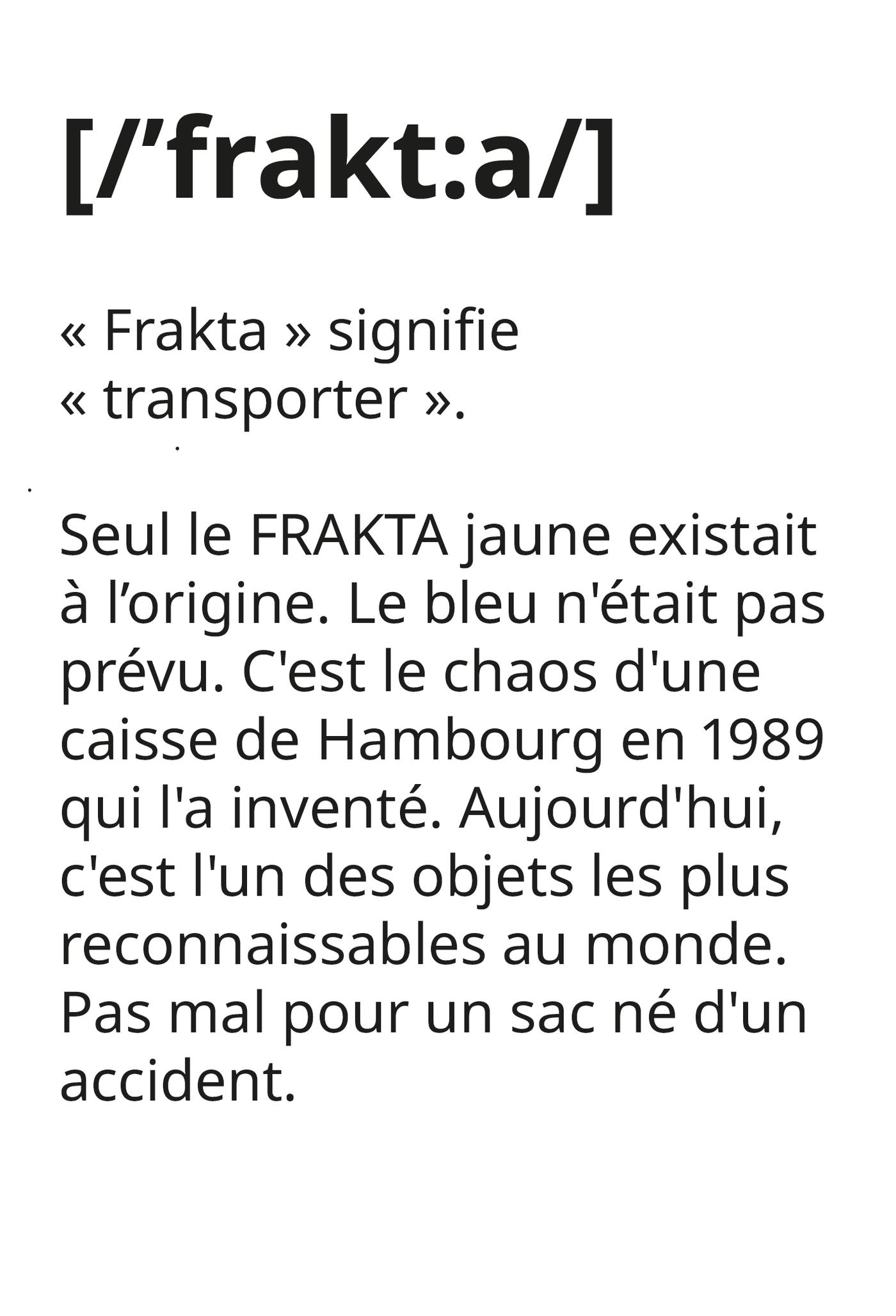 FRAKTA