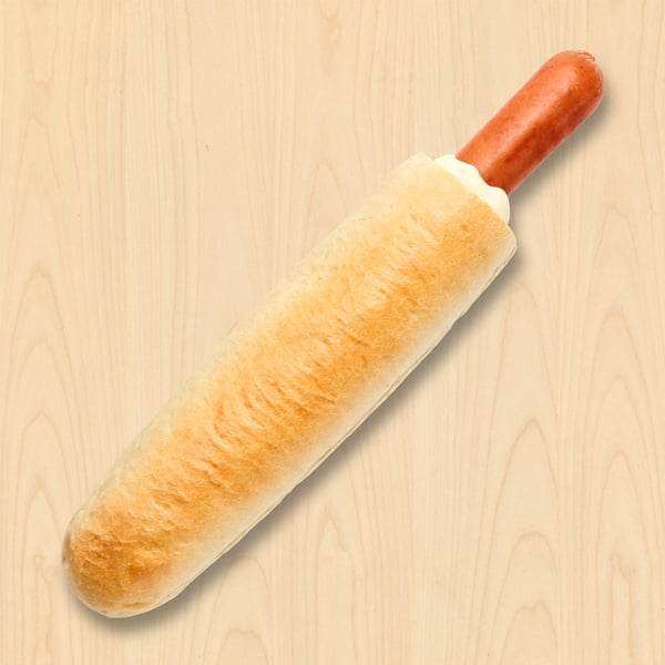 Fransk hotdog
100% danskproduceret pølse fra Hvidebæk Slagteri & Pølsefabrik

15.-