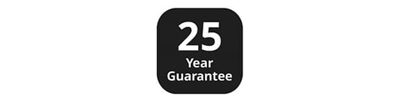 Free 25 year guarantee