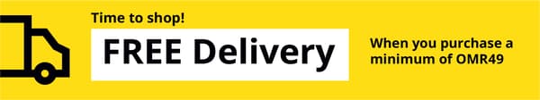 Free delivery for orders above 49 Riyals